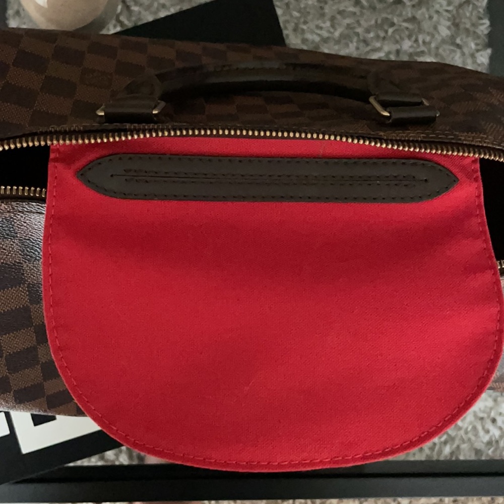 Authentic Louis Vuitton Damier speedy 35. - Picture 11 of 13